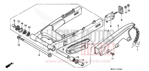 BRAS OSCILLANT CBR1000FN de 1992